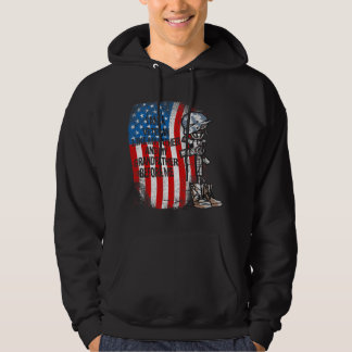 Ich bin Veteran wie mein Vater und mein Großvater  Hoodie