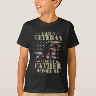 Ich bin Veteran wie mein Vater vor mir Shirt 4.