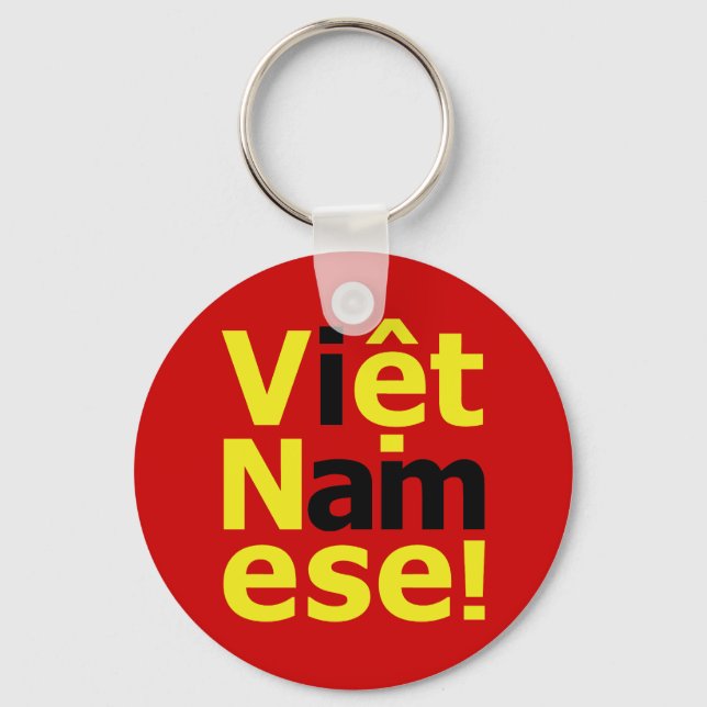 Ich bin Viborett Namese! Schlüsselanhänger (Vorderseite)