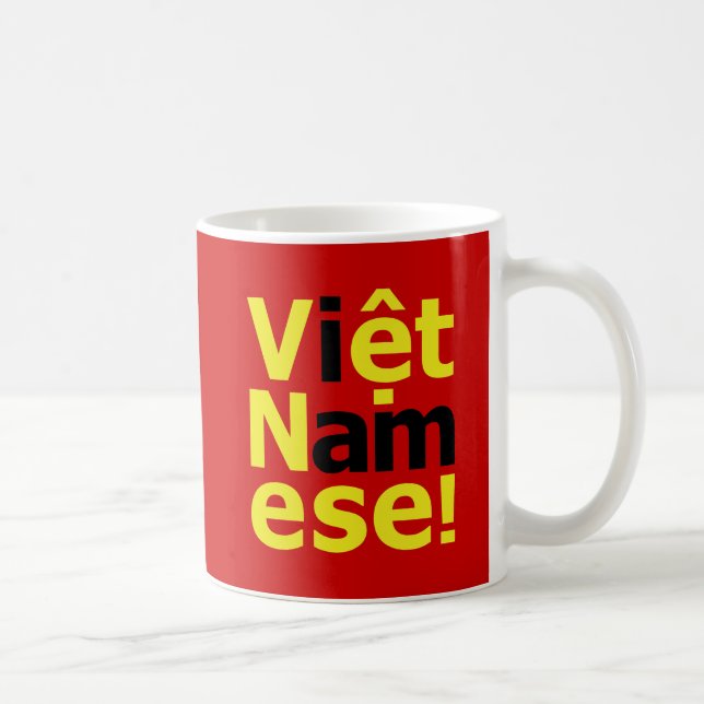Ich bin Viborett Namese! Tasse (Rechts)