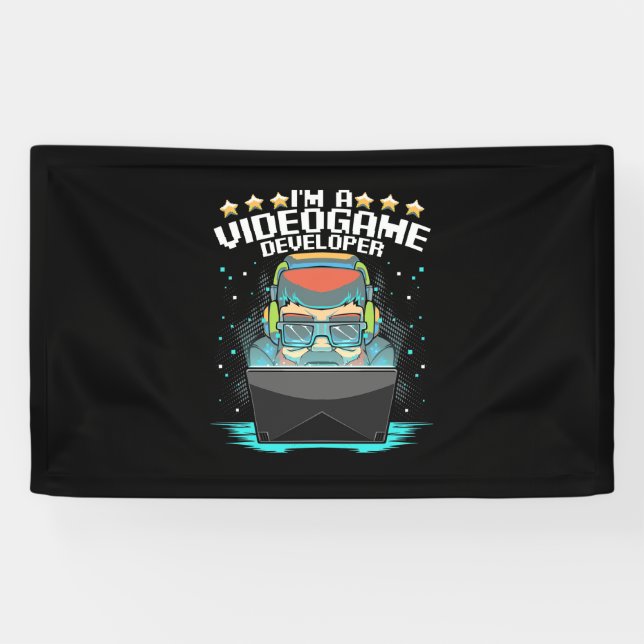Ich bin Videospielentwickler Banner (Horizontal)