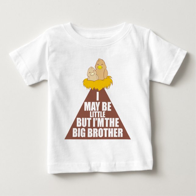 Ich bin vielleicht klein, aber ich bin der große B Baby T-shirt (Vorderseite)