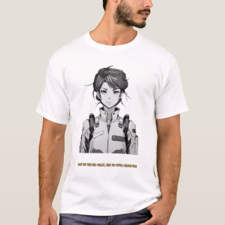 Ich bin vielleicht Mitpilot, aber ich fliege noch T-Shirt