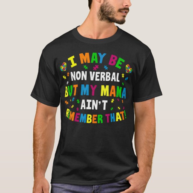 Ich bin vielleicht nicht mündlich, aber meine Mutt T-Shirt (Vorderseite)