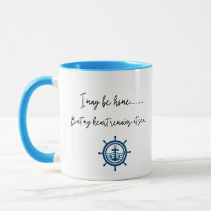 Ich bin vielleicht zu Hause.... Tasse