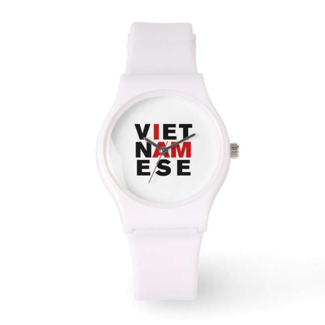 ICH BIN VIETNAMESE ARMBANDUHR (Vorderseite)
