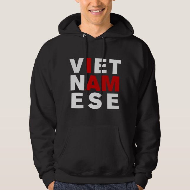 ICH BIN VIETNAMESE HOODIE (Vorderseite)