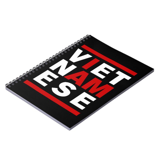 ICH BIN VIETNAMESE NOTIZBLOCK (Linke Seite)