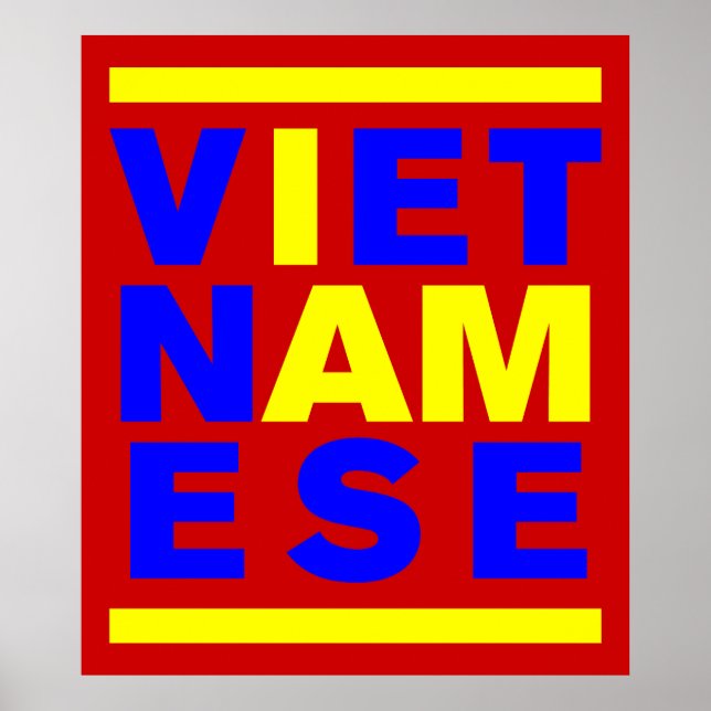 ICH BIN VIETNAMESE POSTER (Vorne)