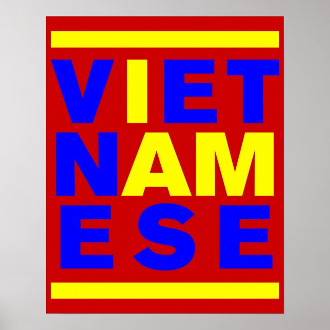 ICH BIN VIETNAMESE POSTER (Vorne)