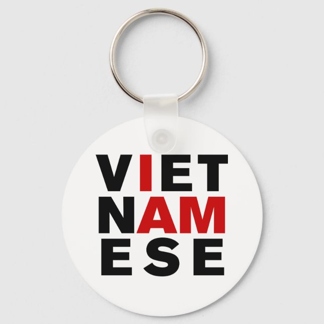 ICH BIN VIETNAMESE SCHLÜSSELANHÄNGER (Vorderseite)