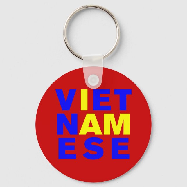 ICH BIN VIETNAMESE SCHLÜSSELANHÄNGER (Vorderseite)
