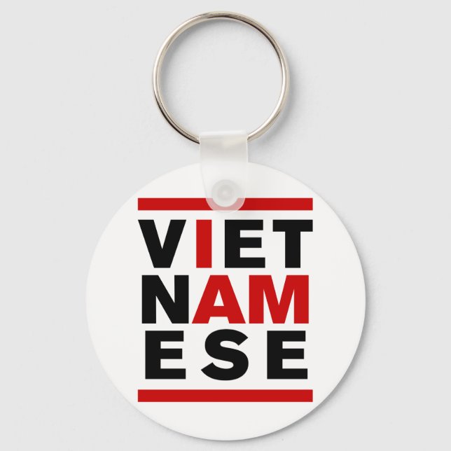 ICH BIN VIETNAMESE SCHLÜSSELANHÄNGER (Vorderseite)