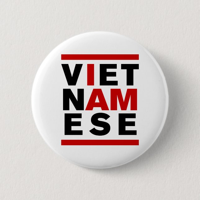 ICH BIN VIETNAMESISCH BUTTON (Vorderseite)