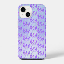 Ich bin violetter Flammenfeuervogel - Heilige Weib iPhone 14 Hülle