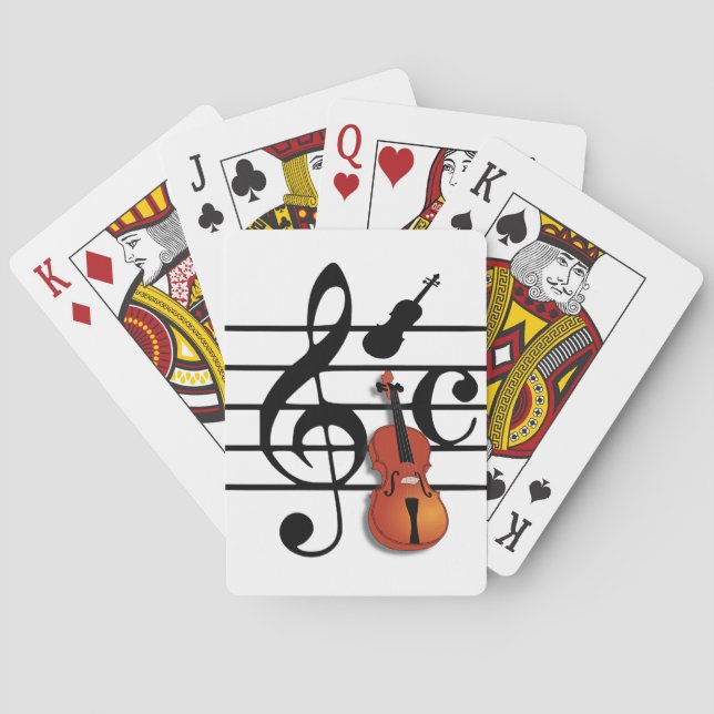 Ich bin Violin_ Spielkarten (Rückseite)