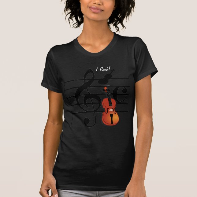Ich bin Violin_ T-Shirt (Vorderseite)