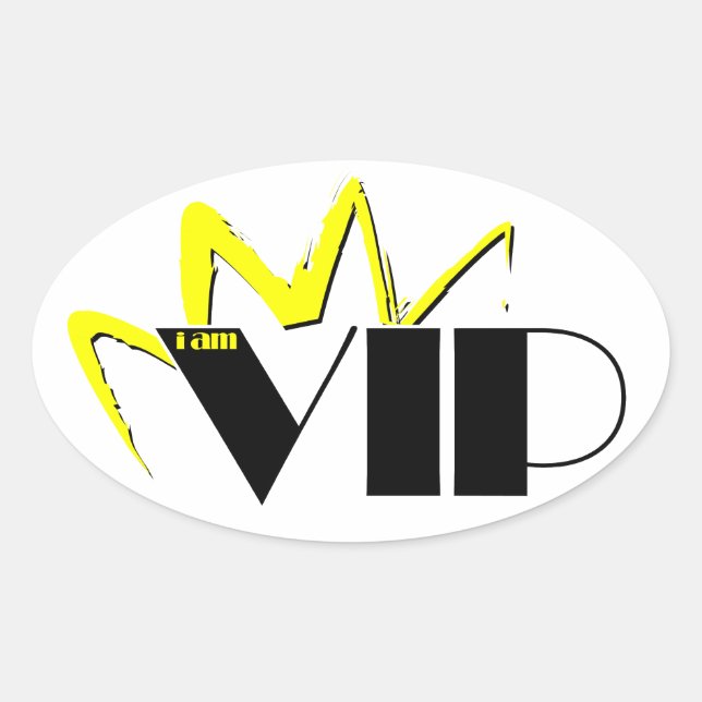 Ich bin VIP v1.1 Sticker (Vorderseite)