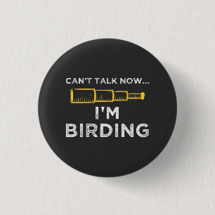 Ich bin Vogelbeobachtung Button