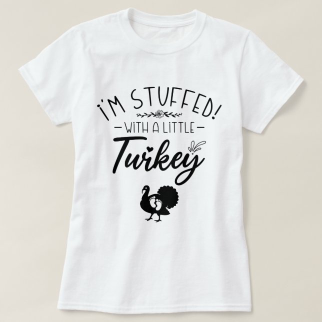 Ich bin voll mit einer kleinen, in der Türkei Cool T-Shirt (Design vorne)
