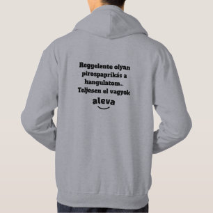 Ich bin völlig von dem Mann mit langen Ärmeln bege Hoodie