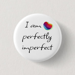 Ich bin vollkommen unvollkommen button