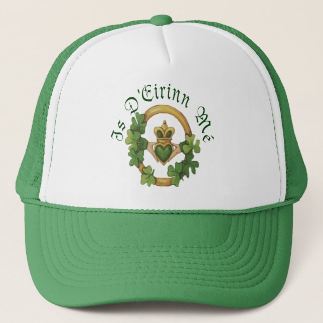 Ich bin von Irland Truckerkappe (Vorderseite)