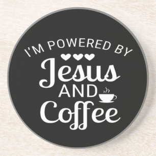 Ich bin von Jesus und den Untersetzer des Kaffees