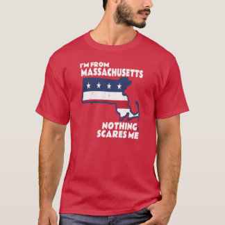 Ich bin von Massachusetts Staat MA Nichts betroffe T-Shirt