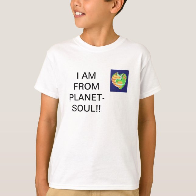 ICH BIN VON PLANET-SOUL!! T-Shirt (Vorderseite)