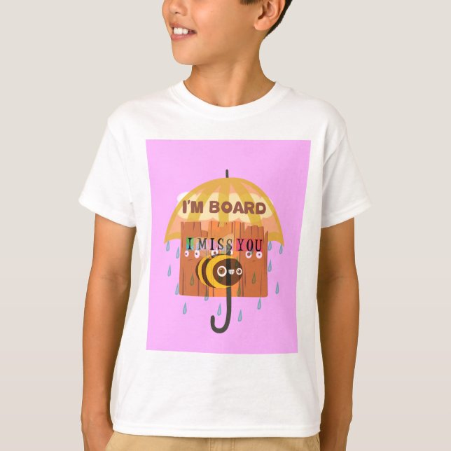 "Ich bin Vorstandsmitglied - ich vermisse dich: Ei T-Shirt (Vorderseite)