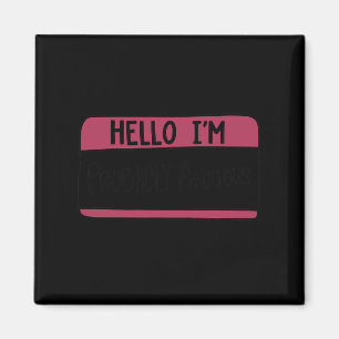 Ich bin wahrscheinlich ängstlich Mental Health Sui Magnet