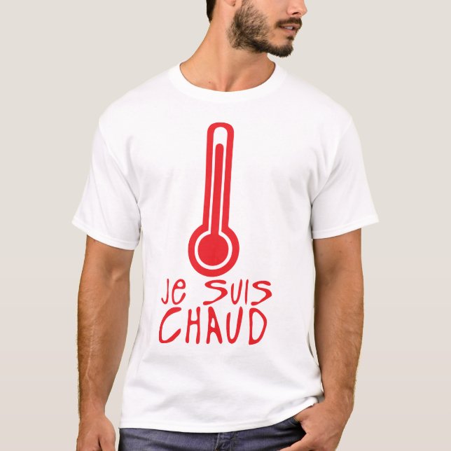 Ich bin warm, Zitat T-Shirt (Vorderseite)