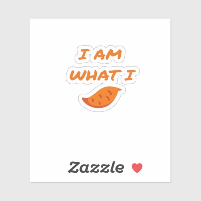 Ich bin was ich bin Classic Aufkleber (Blatt)