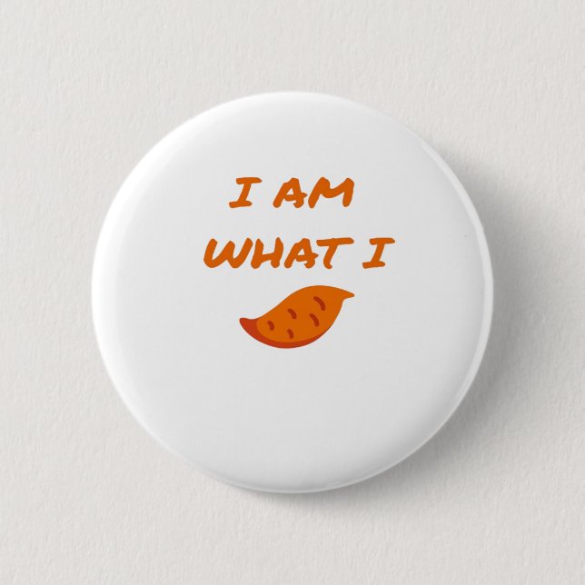 Ich bin was ich bin Classic Button (Vorderseite)