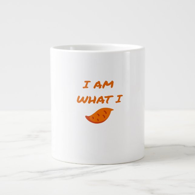 Ich bin was ich bin Classic Jumbo-Tasse (Vorderseite)