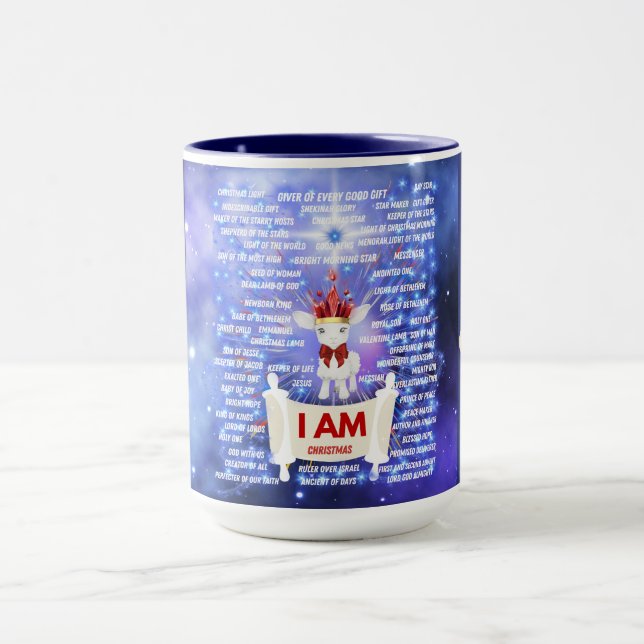 Ich bin Weihnachtskaffee-Tasse Tasse (Zentrum)