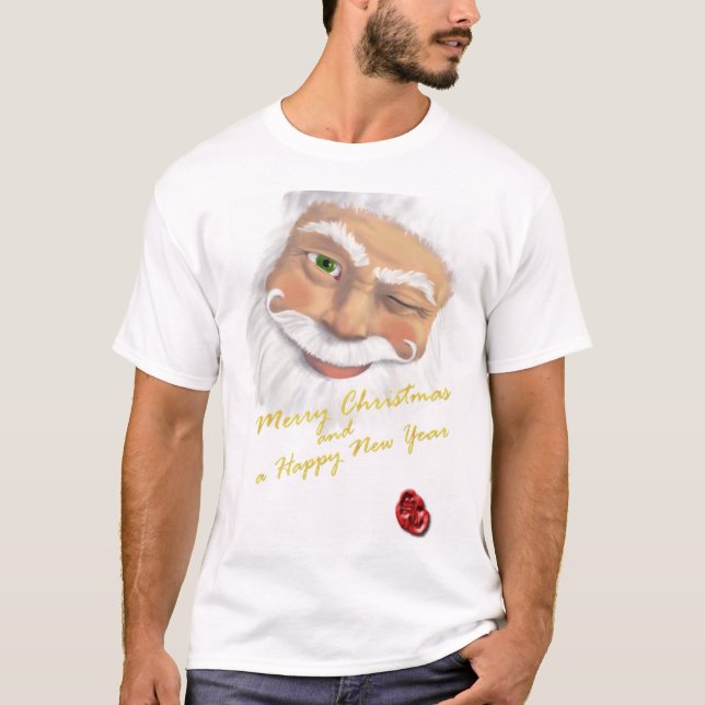 Ich bin Weihnachtsmann T-Shirt (Vorderseite)
