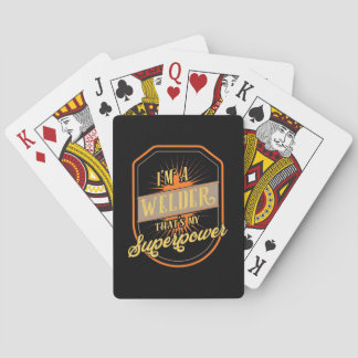 Ich bin Welder Spielkarten
