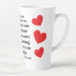 Ich bin, wer ich bin Sammlung. Milchtasse