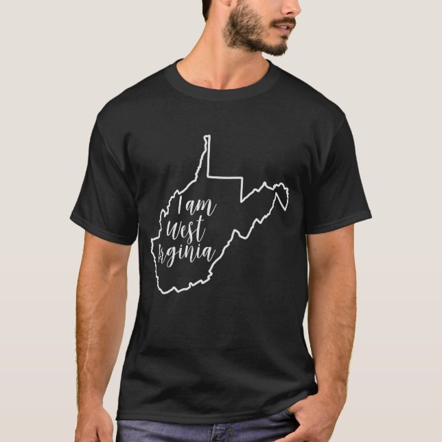Ich bin West Virginia Herren T-Shirt (Vorderseite)