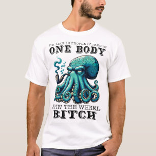 Ich bin wie 12 Leute, die in einer Körperdrehung i T-Shirt