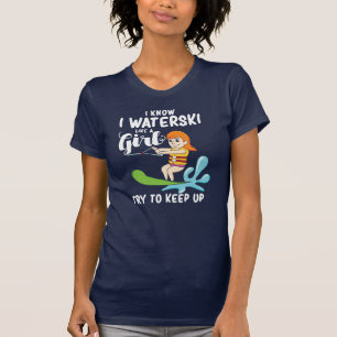 Ich bin wie ein Girl-Funny-Zitat T-Shirt