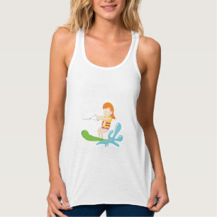 Ich bin wie ein Girl-Funny-Zitat Tank Top