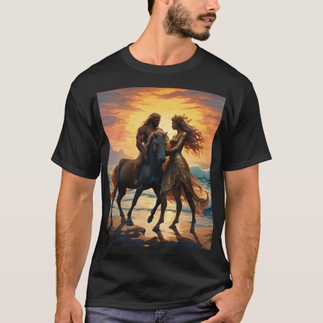 Ich bin wieder da... Centaur erzählt seine Liebe T-Shirt (Vorderseite)