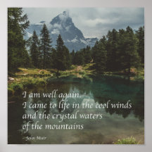 "Ich bin wieder gesund" J Muir Nature Achtsamkeit 