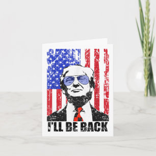 Ich bin wieder lustig Zitat Trump 2024 4. Juli _1 Karte