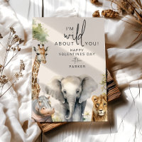 Ich bin wild über deinen tierischen Valentinstag