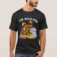 Ich bin wild und 5 Jahre alt Zoo Thema 5. Geburtst