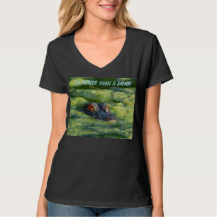 Ich bin wilder als ein Alligator T-Shirt